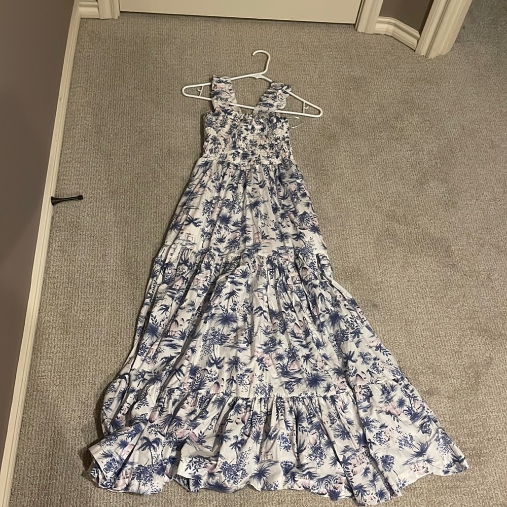 Abercrombie & Fitch - Smocked Bodice Maxi Dress